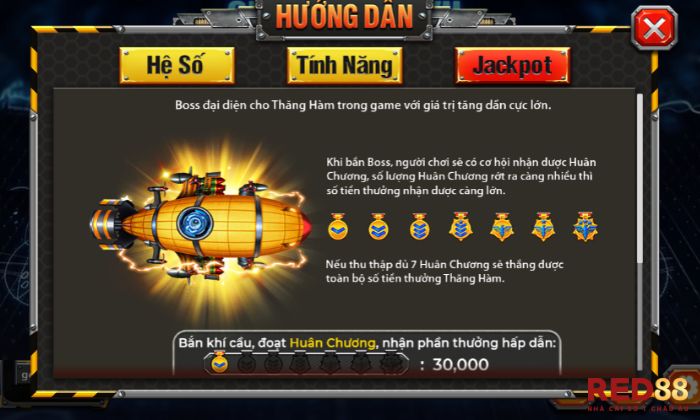 Giao diện bắn súng hoành tráng