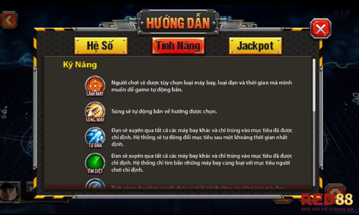 Một số tính năng đặc biệt của game Đại Chiến B52 game thủ cần chú ý 