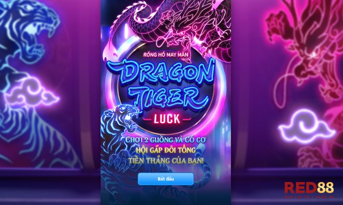 Dragon Tiger Luck Red88 có giao diện đồ họa sinh động