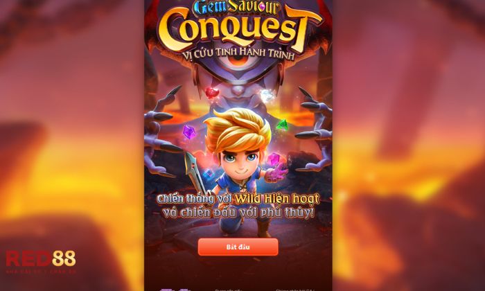 Gem Saviour Conquest Red88 được đánh giá là một trong những trò chơi slot mới nhất hiện nay