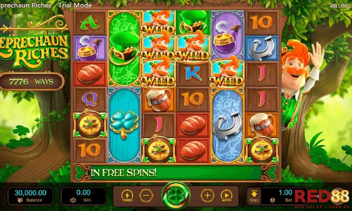 Ưu điểm của Leprechaun Riches Red88