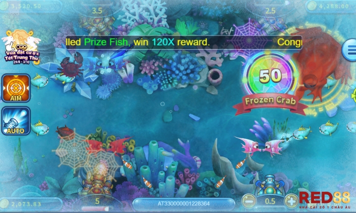 Chiến lược chơi Lucky Fishing hấp dẫn tại Red88