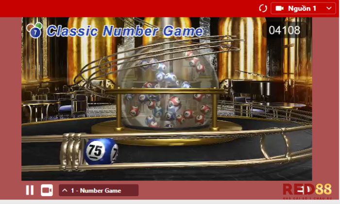 Numbers game Red88 là game cá cược trực tuyến dựa theo những con số may mắn