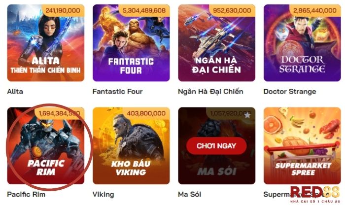 Nhấn chọn Pacific Rim trong danh mục Slot để bắt đầu chơi ngay