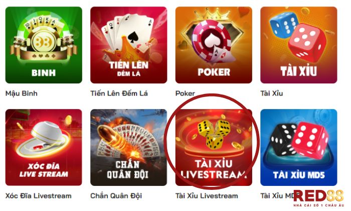 Tài Xỉu Livestream Red88 là một xu hướng mới trong thị trường cá cược trực tuyến