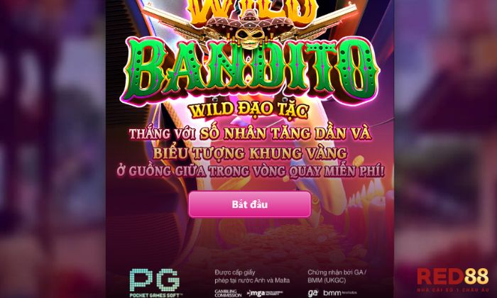 Wild Bandito Red88 sở hữu đồ họa 3D hiện đại