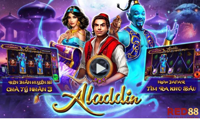 Giới thiệu về game nổ hũ Aladdin Red88