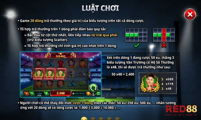 Luật chơi game nổ hũ Càn quét Morodok Red88