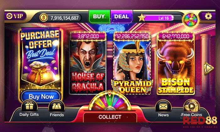 Tính năng đặc biệt trong Casino Royale Red88