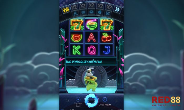 Thiết kế giao diện game Hip Hop Panda dễ dàng sử dụng