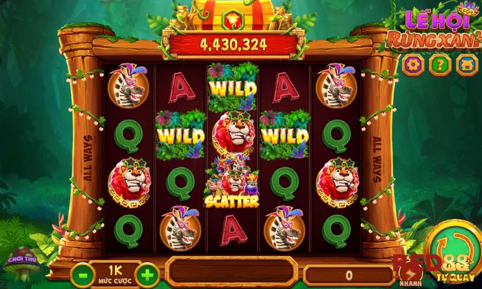 Những ưu điểm của game Lễ hội rừng xanh Red88