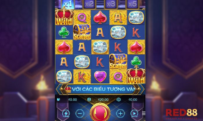 Chơi cá cược Majestic Treasures Red88 đỉnh cao tại cổng game