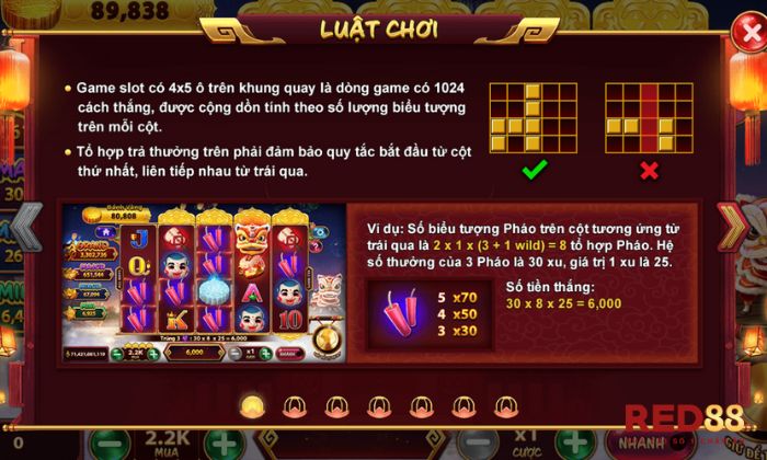 Luật chơi game Trung thu bóc bánh Red88