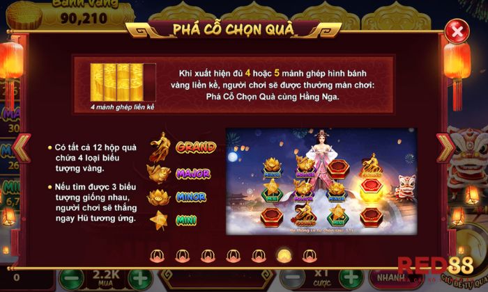 Chiến thuật chơi Trung thu bóc bánh Red88 hiệu quả